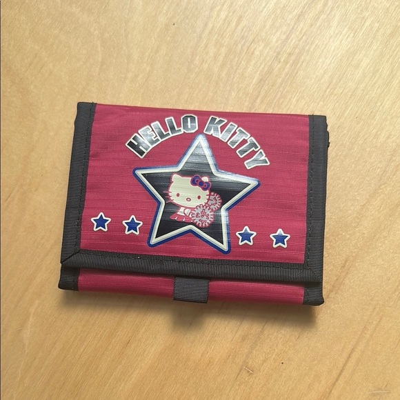 Vintage Hello Kitty Pink and Black Wallet - Picture 1 of 6